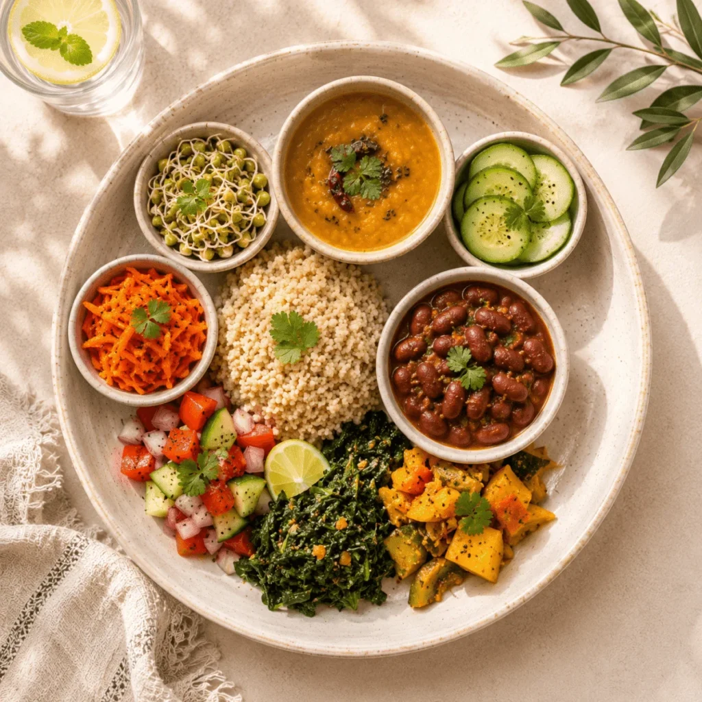 Ayurvedic recipes section at Ananta Harmony